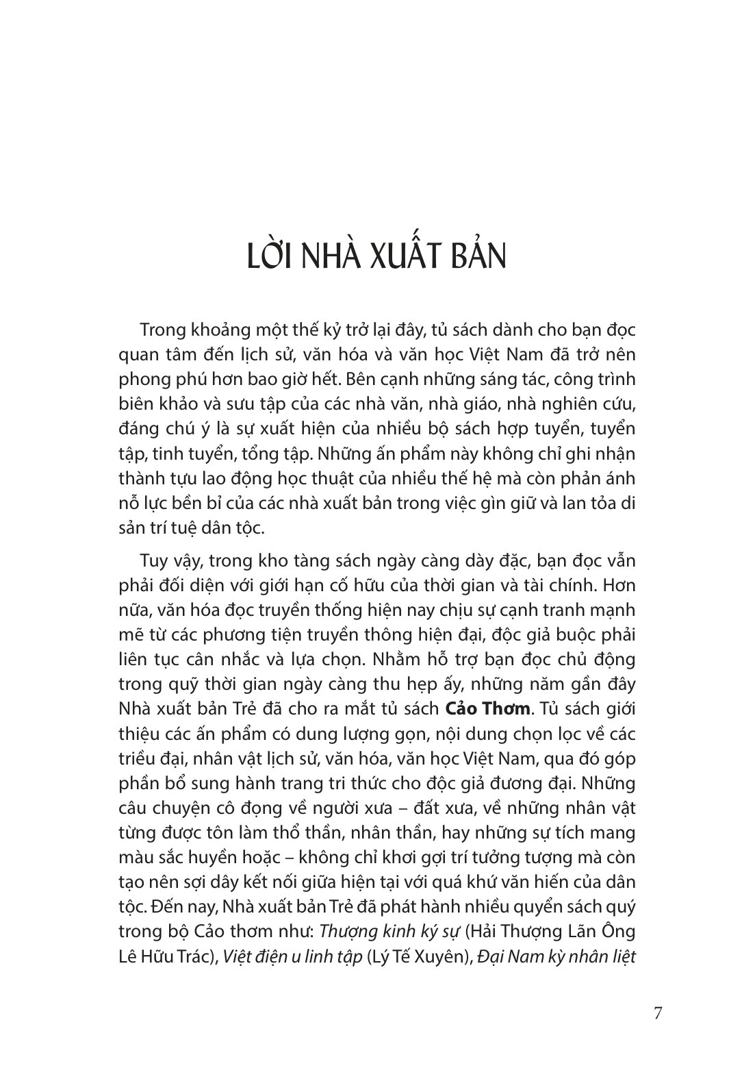 Cảo Thơm - Kiến Văn Tiểu Lục - Bìa Cứng - Ảnh 6
