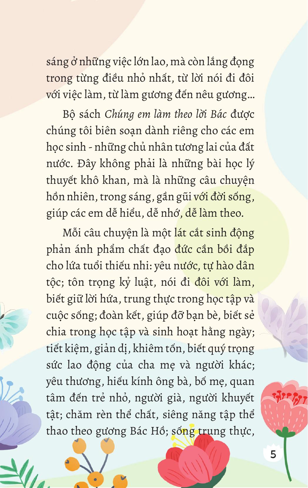 Chúng Em Làm Theo Lời Bác - Việc Làm Nhỏ, Ý Nghĩa Lớn - Ảnh 5
