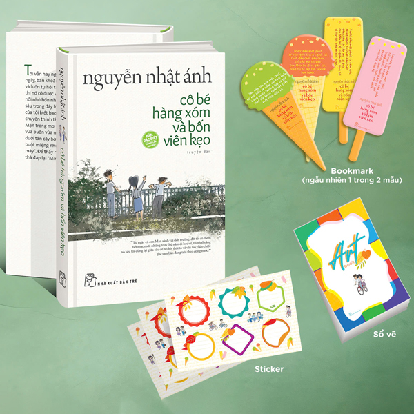 Cô Bé Hàng Xóm Và Bốn Viên Kẹo - Tặng Kèm Random 1 Trong 4 Mẫu Bookmark + Sticker - Ảnh 6
