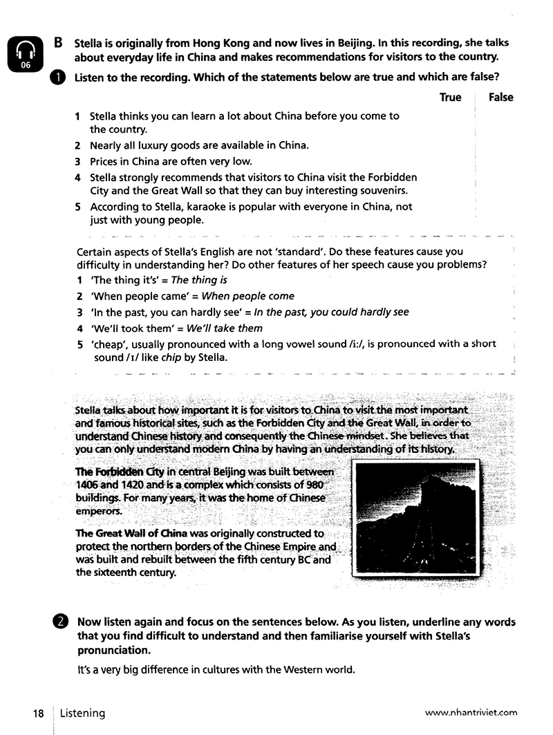 collins english for life b1+ listening (tái bản 2019) - Ảnh 14