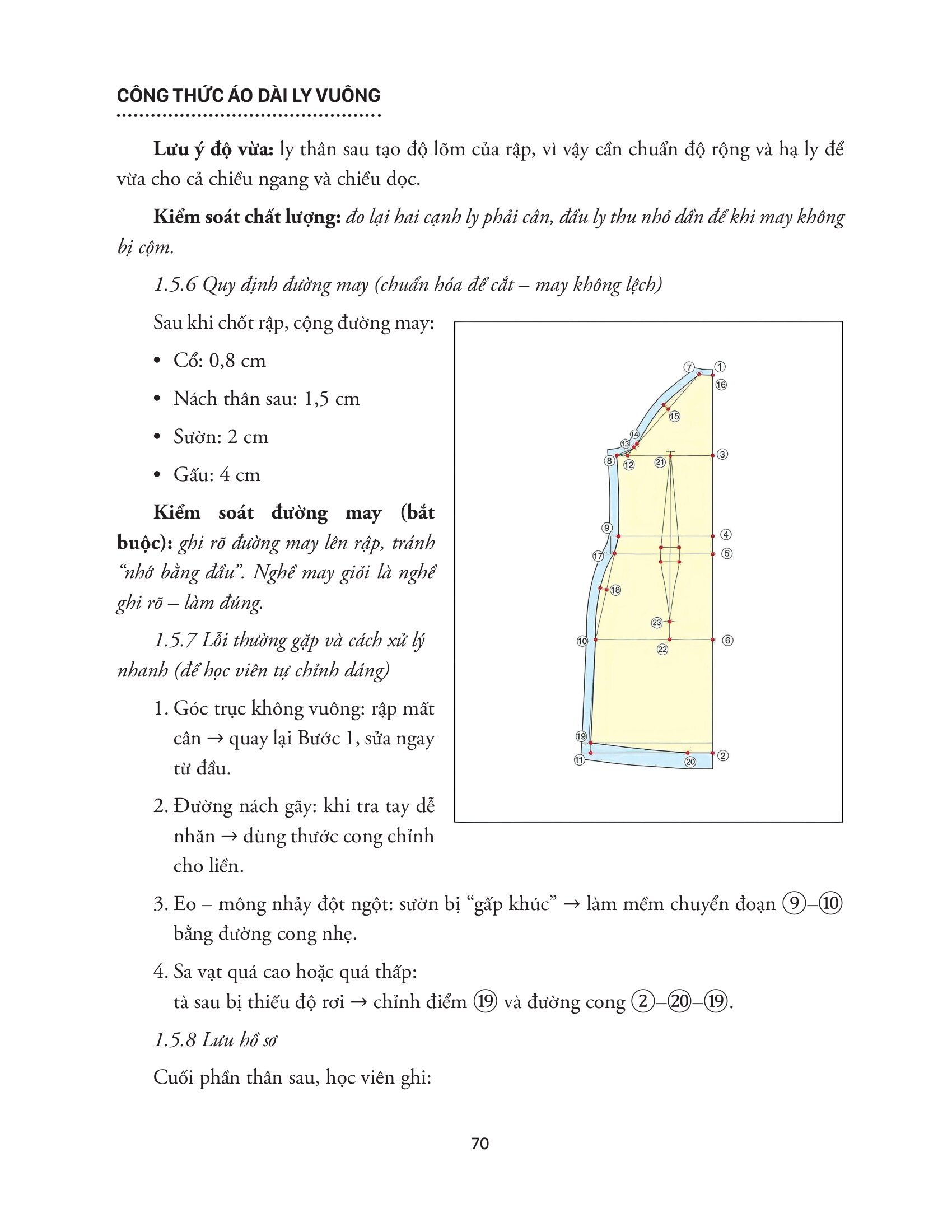 Công Thức Áo Dài Ly Vuông - Ảnh 16