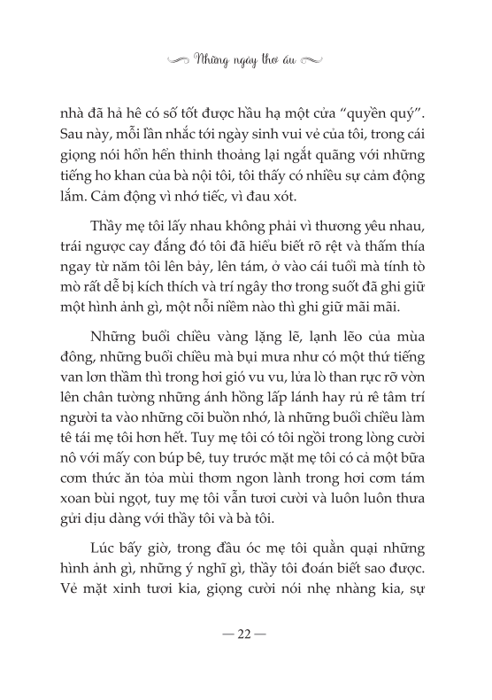 Danh Tác Việt Nam - Những Ngày Thơ Ấu (In Theo Bản Của NXB Đời Nay Năm 1940) - Ảnh 6