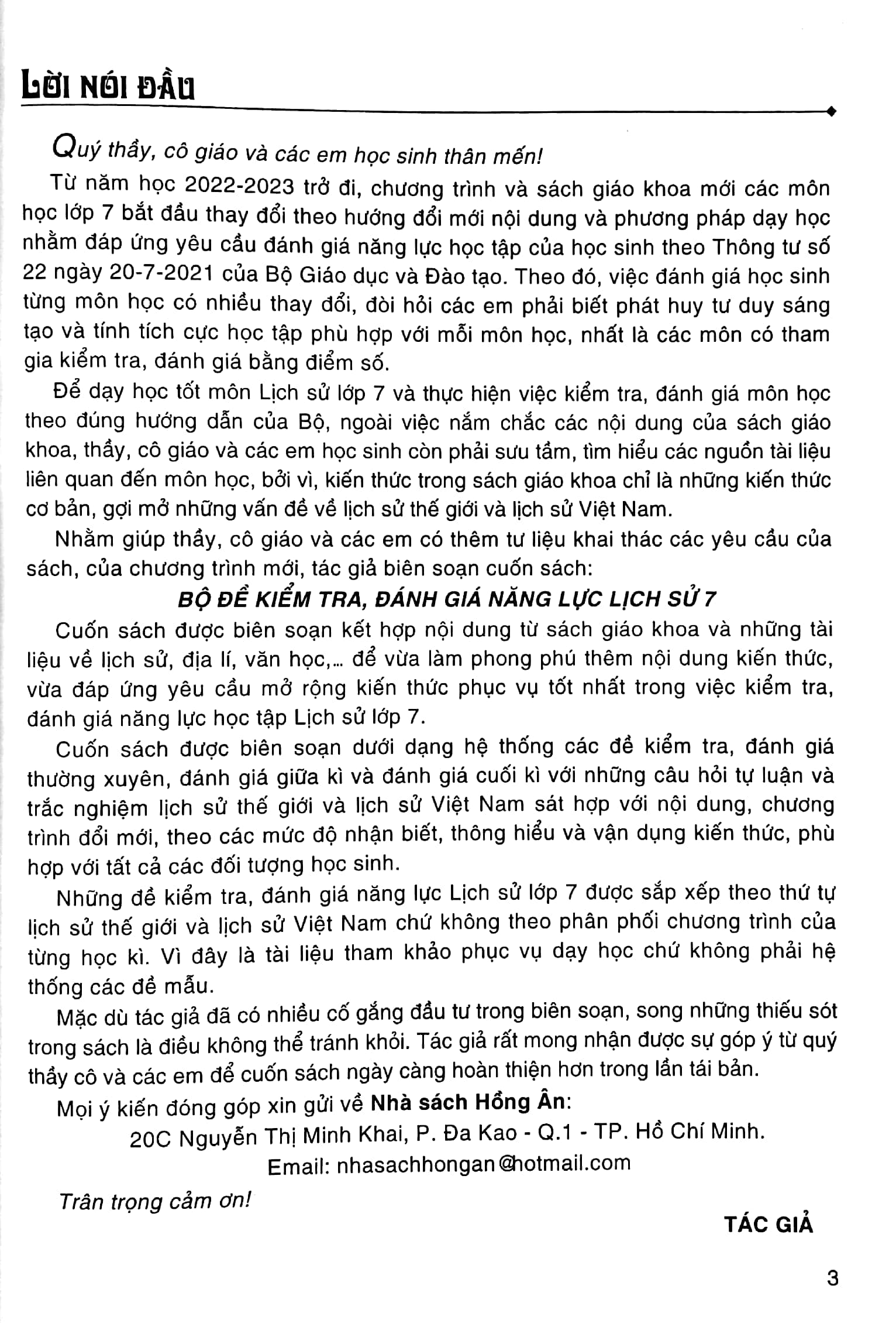 đề kiểm tra đánh giá lịch sử lớp 7 (dùng chung cho các bộ sgk hiện hành) - Ảnh 4