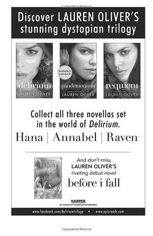 delirium stories: hana, annabel, and raven (delirium trilogy) - Ảnh 22