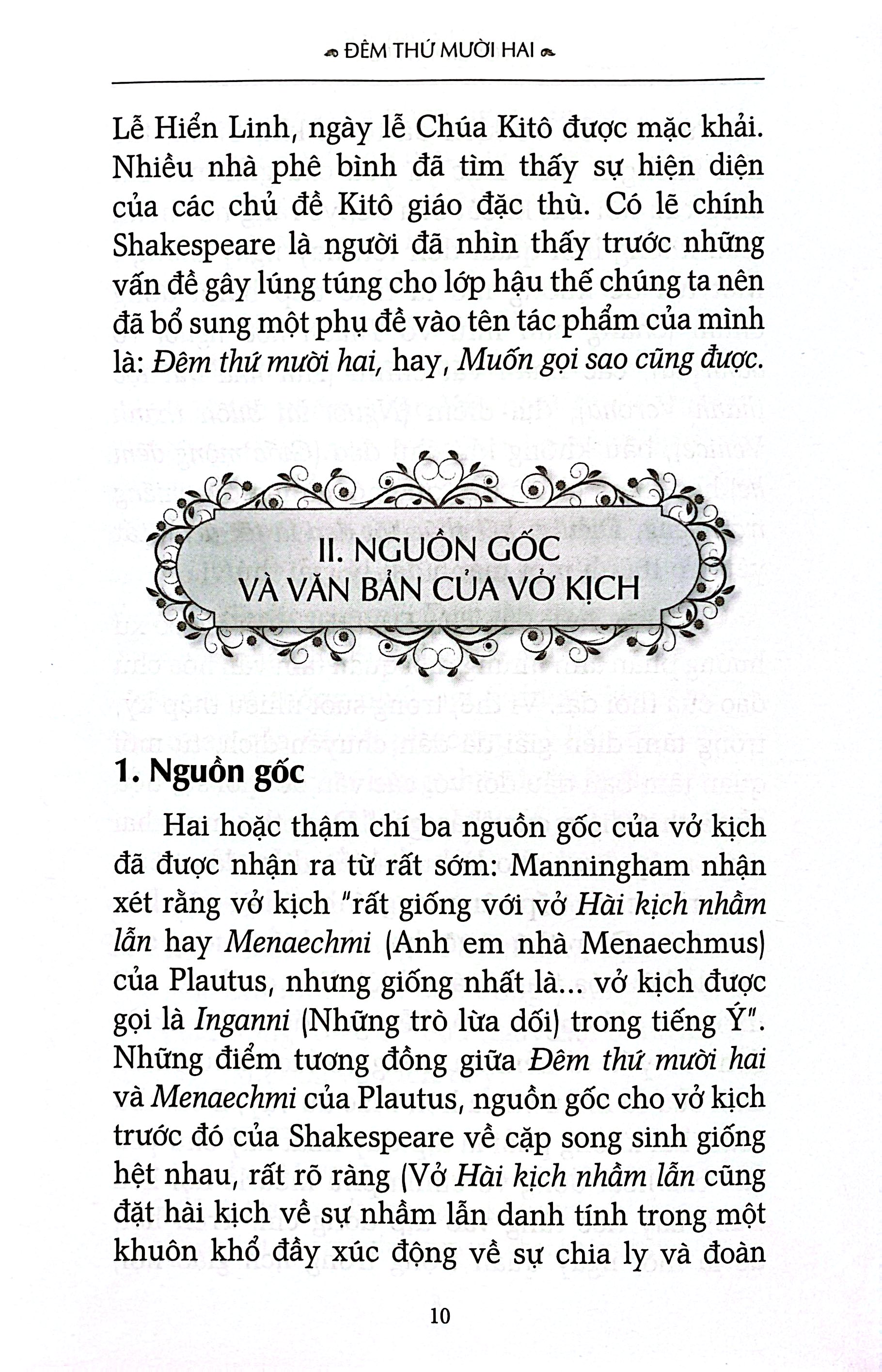 Đêm Thứ Mười Hai - Twelfth Night, Or, What You Will - Ảnh 4
