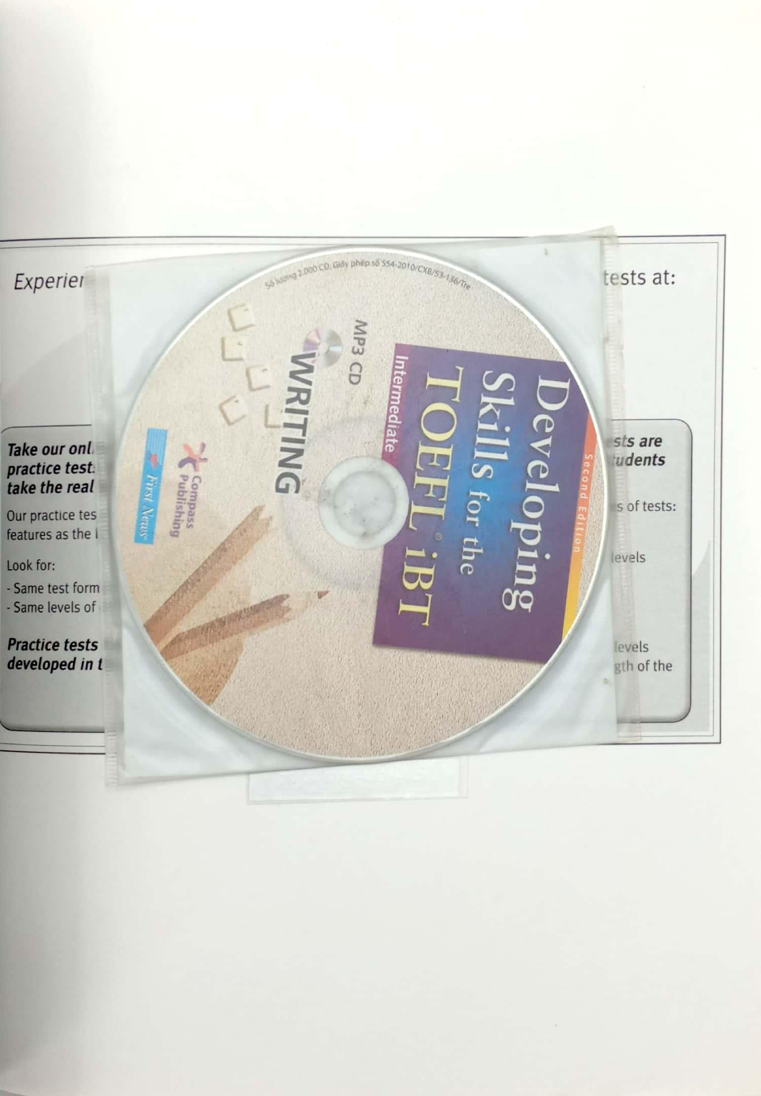 developing skills for the toefl ibt - writing - kèm cd - Ảnh 5