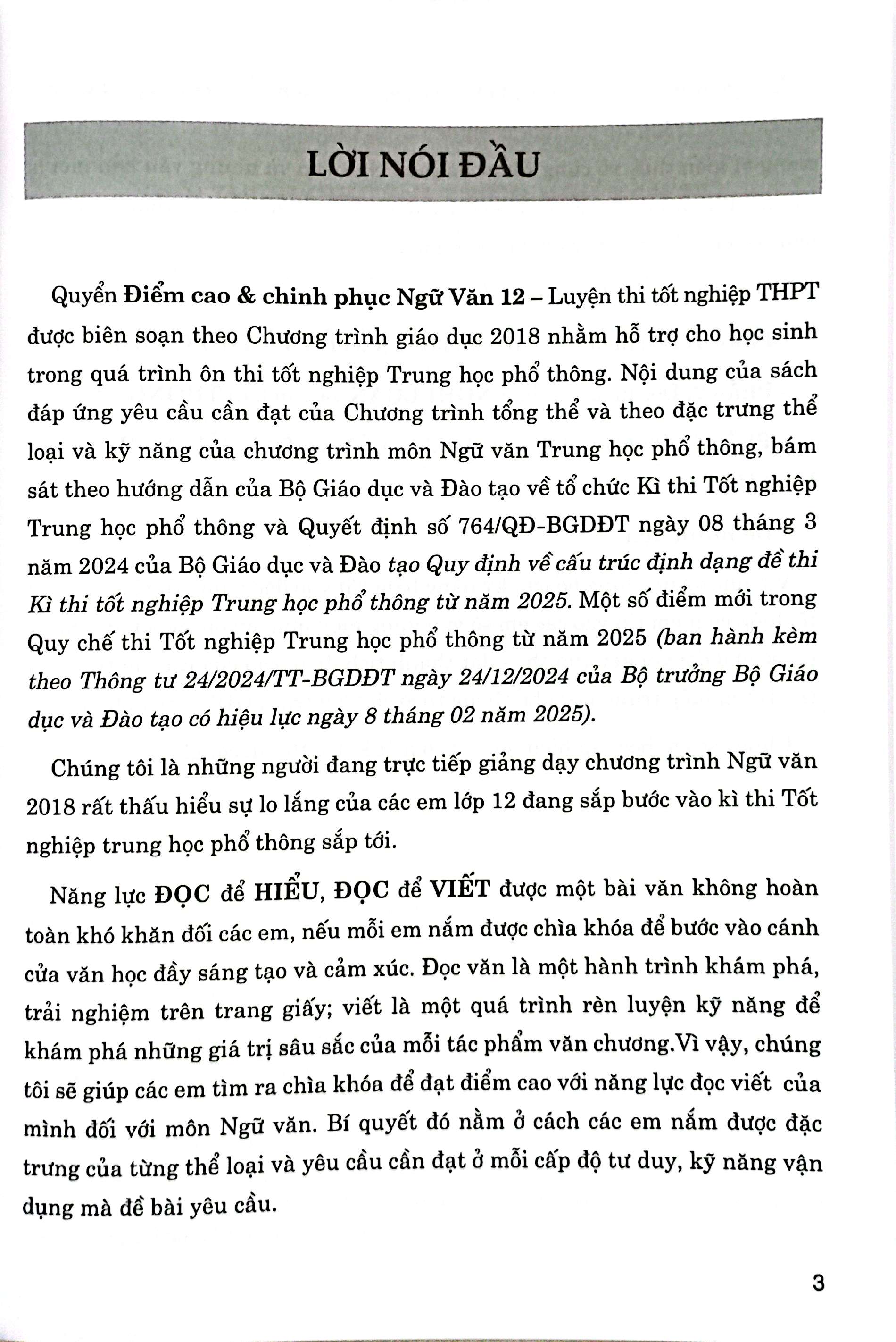 điểm cao và chinh phục ngữ văn 12 luyện thi tn thpt - Ảnh 4