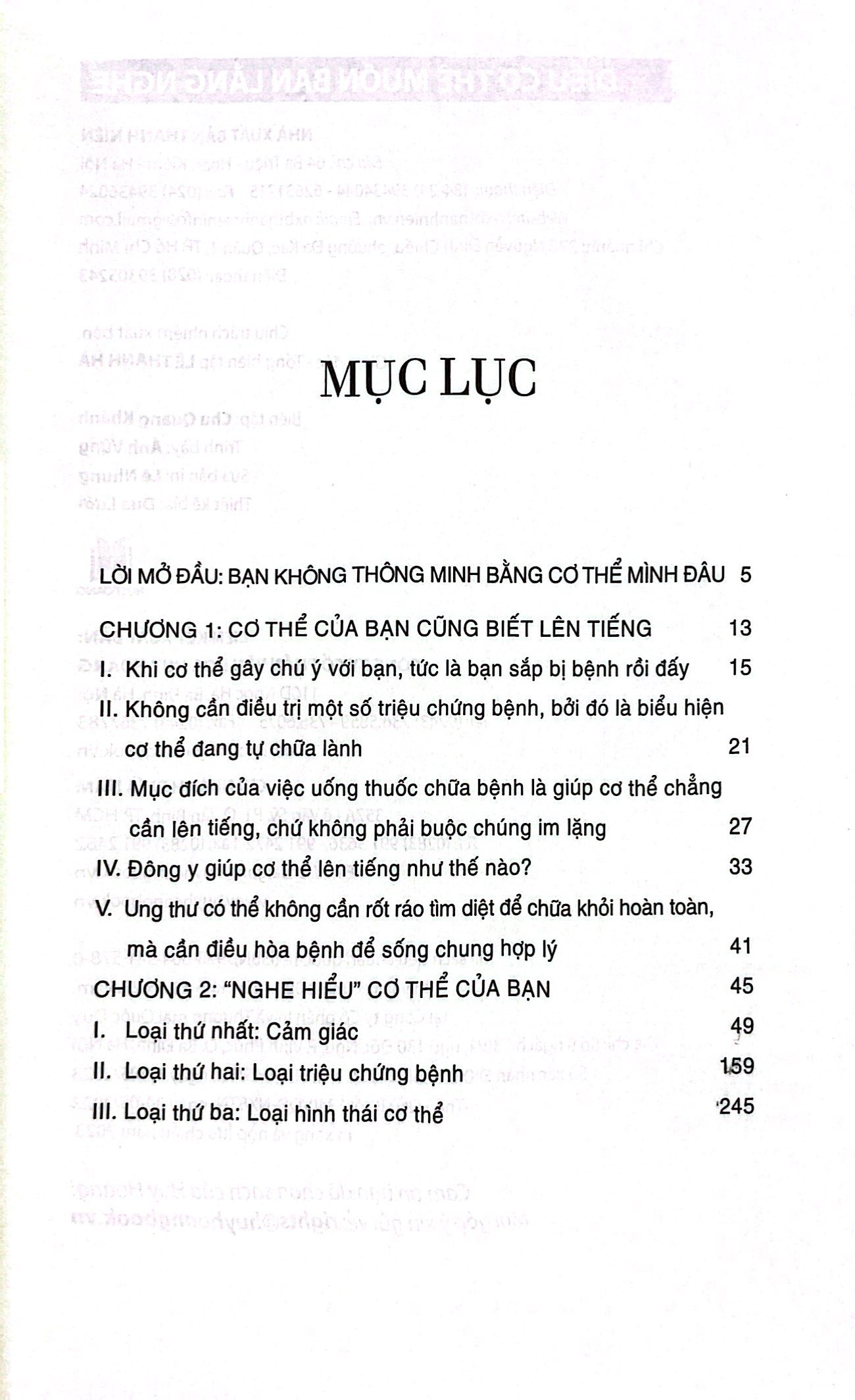 điều cơ thể muốn bạn lắng nghe - Ảnh 7