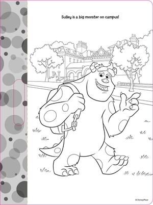 disney pixar mixed: colouring fun pad (giant colour me pad disney) - Ảnh 6