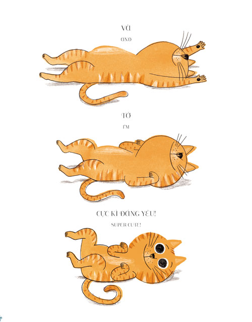 Ehon Song Ngữ - The King Cat - Vua Mèo (Từ 3 - 6 Tuổi) - Ảnh 4