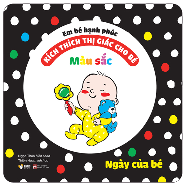 Em Bé Hạnh Phúc - Kích Thích Thị Giác Cho Bé - Đen Và Trắng - Hình Khối - Bìa Cứng - Ảnh 11