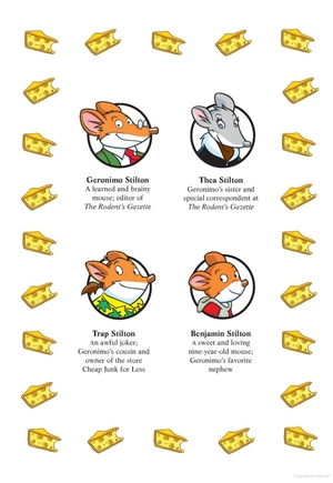 geronimo stilton - book 1 - lost treasure of the emerald eye - Ảnh 3