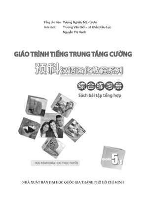 giáo trình tiếng trung tăng cường - sách bài tập tổng hợp - quyển 5/6 - Ảnh 3