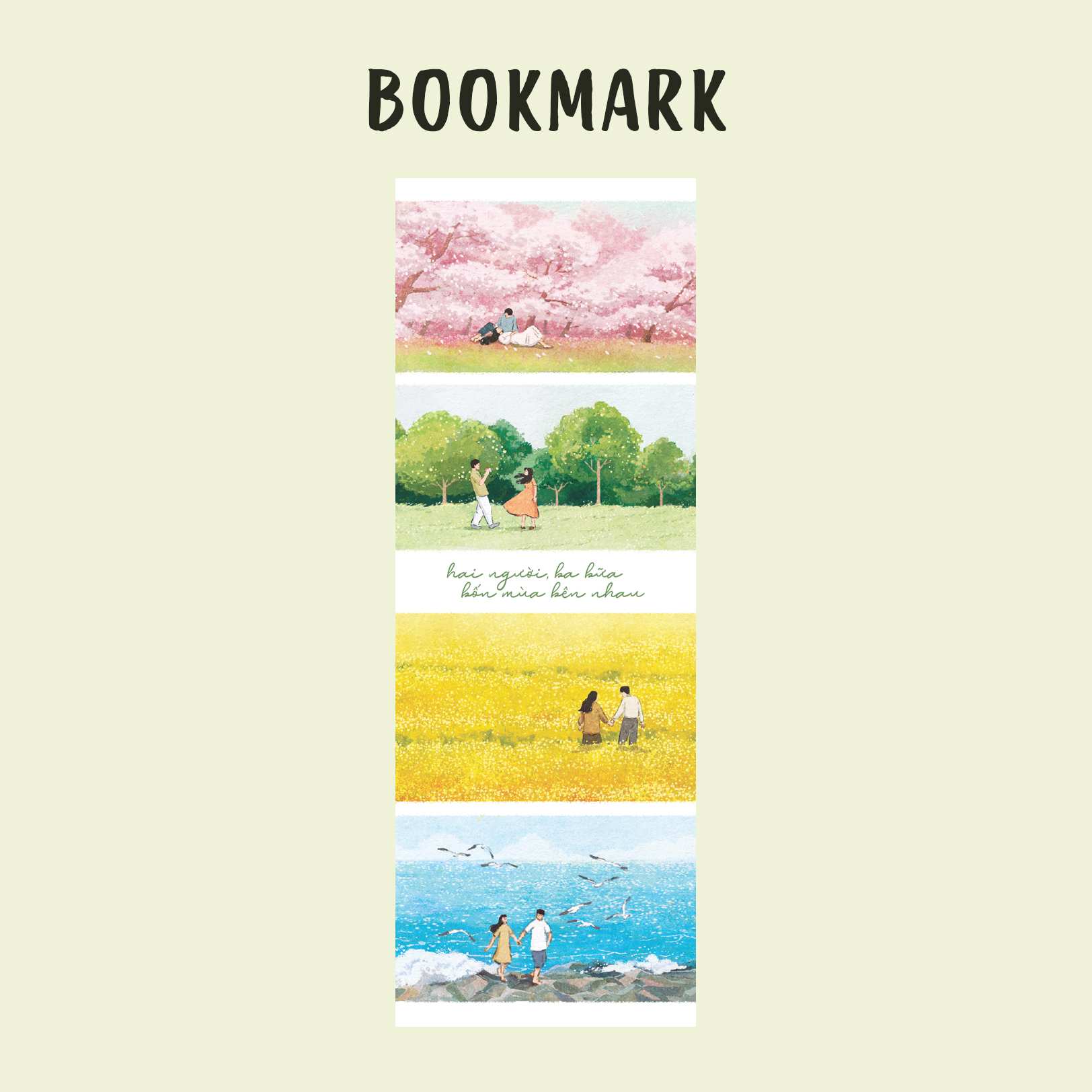 Hai Người, Ba Bữa, Bốn Mùa Bên Nhau - Tặng Kèm Bookmark - Ảnh 4