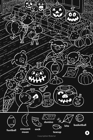 halloween hidden pictures puzzles to highlight - Ảnh 5