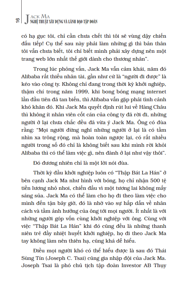 jack ma nghệ thuật xây dựng và lãnh đạo tập đoàn (tái bản 2022) - Ảnh 10