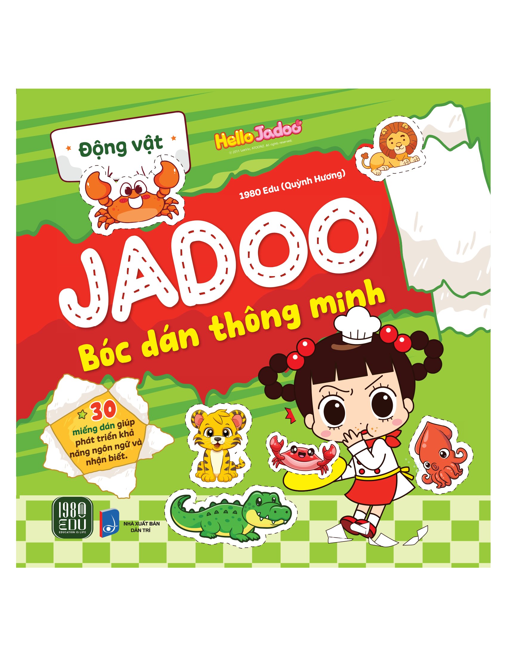 Jadoo Bóc Dán Thông Minh - Động Vật - Ảnh 3