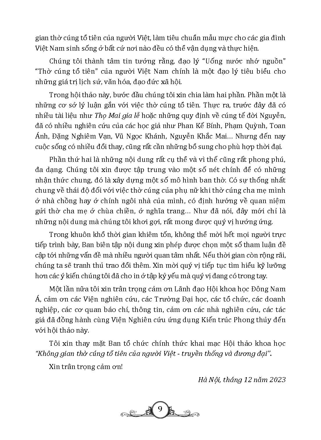 Không Gian Thờ Cúng Tổ Tiên Của Người Việt - Truyền Thống Và Đương Đại - Ảnh 8