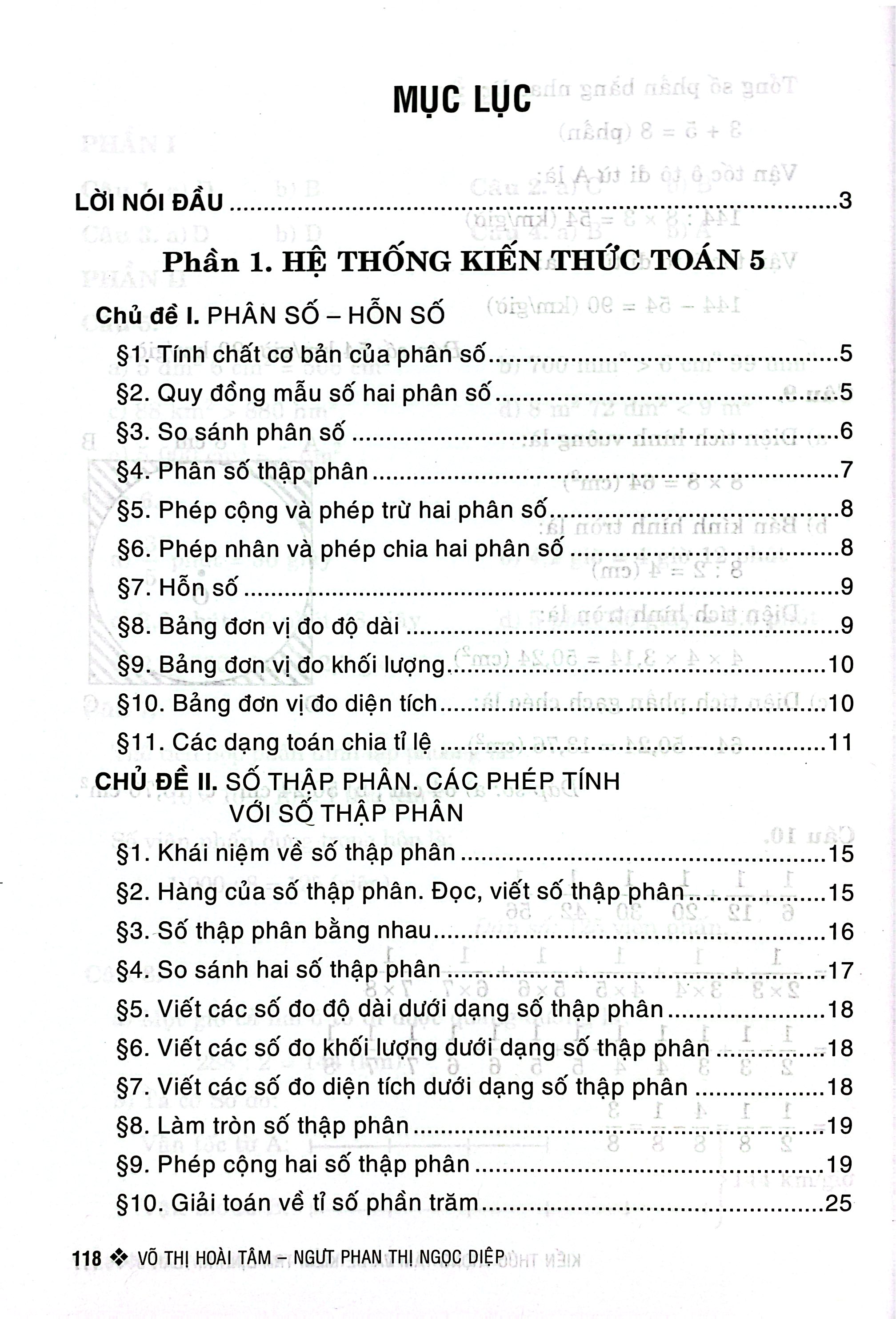 Kiến Thức Trọng Tâm Và Đề Kiểm Tra Định Kỳ Toán 5 - Ảnh 3