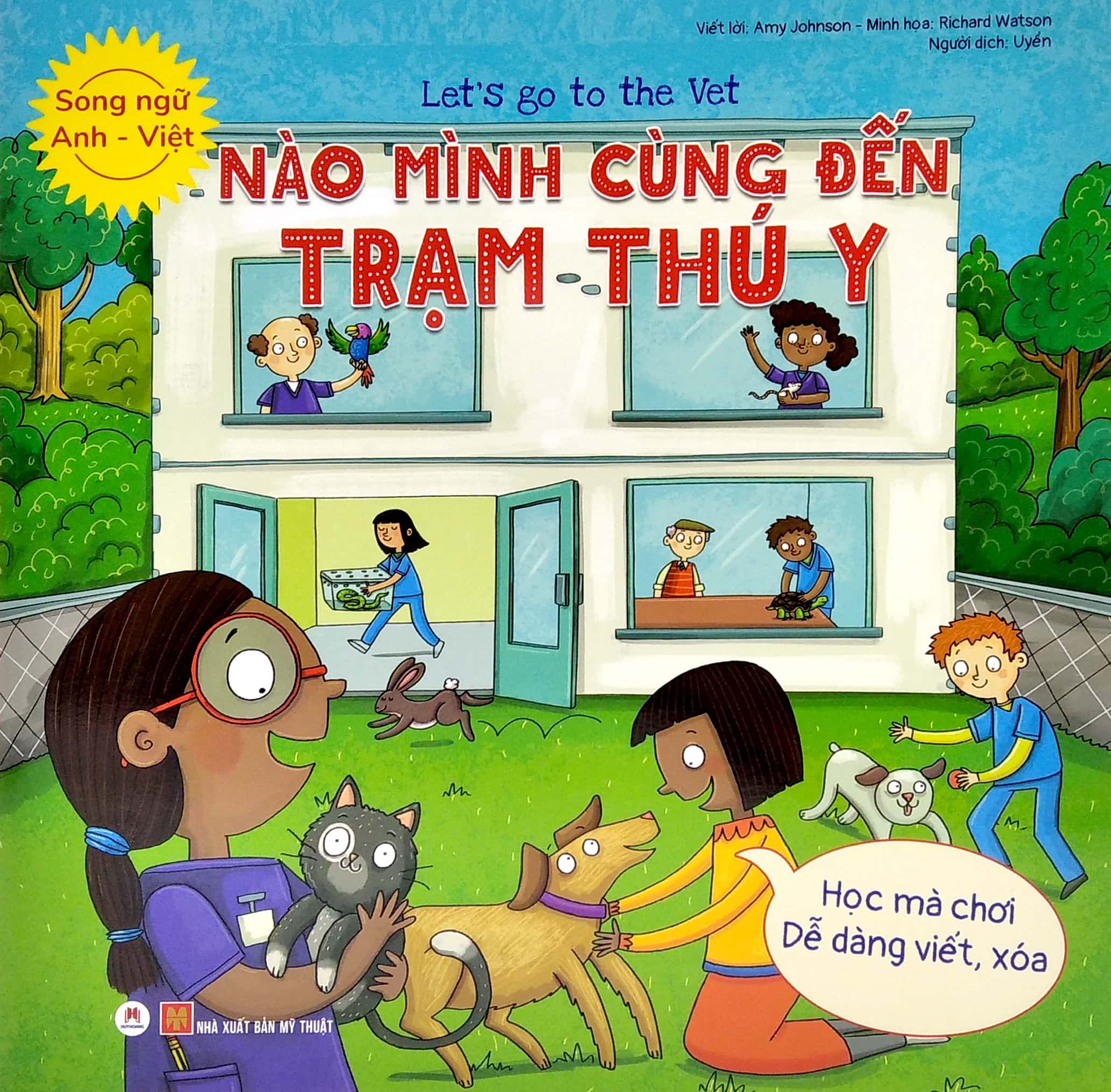 letℹs go to the vet - nào mình cùng đến trạm thú y (song ngữ anh - việt) - Ảnh 2