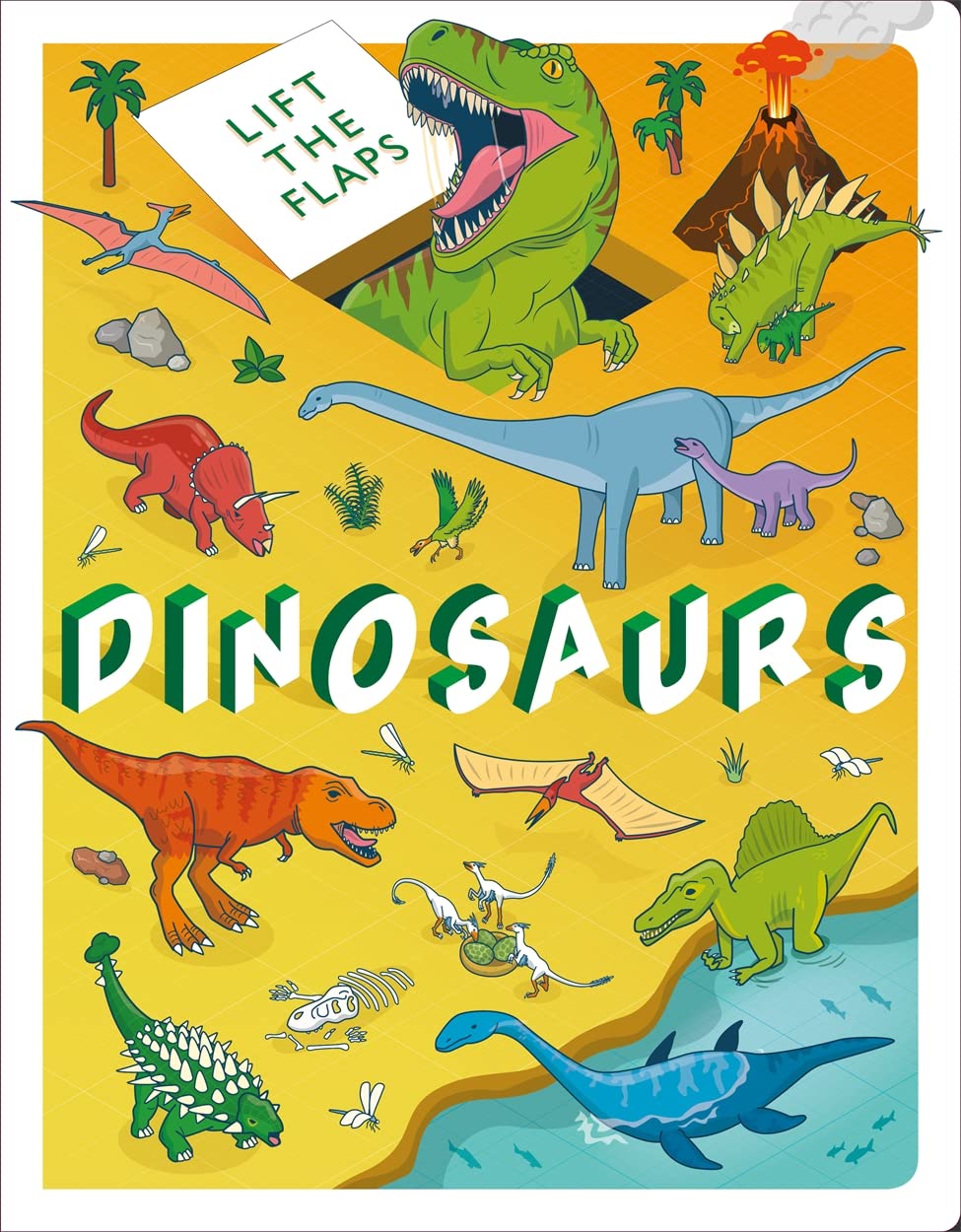 lift the flaps: dinosaurs - Ảnh 2