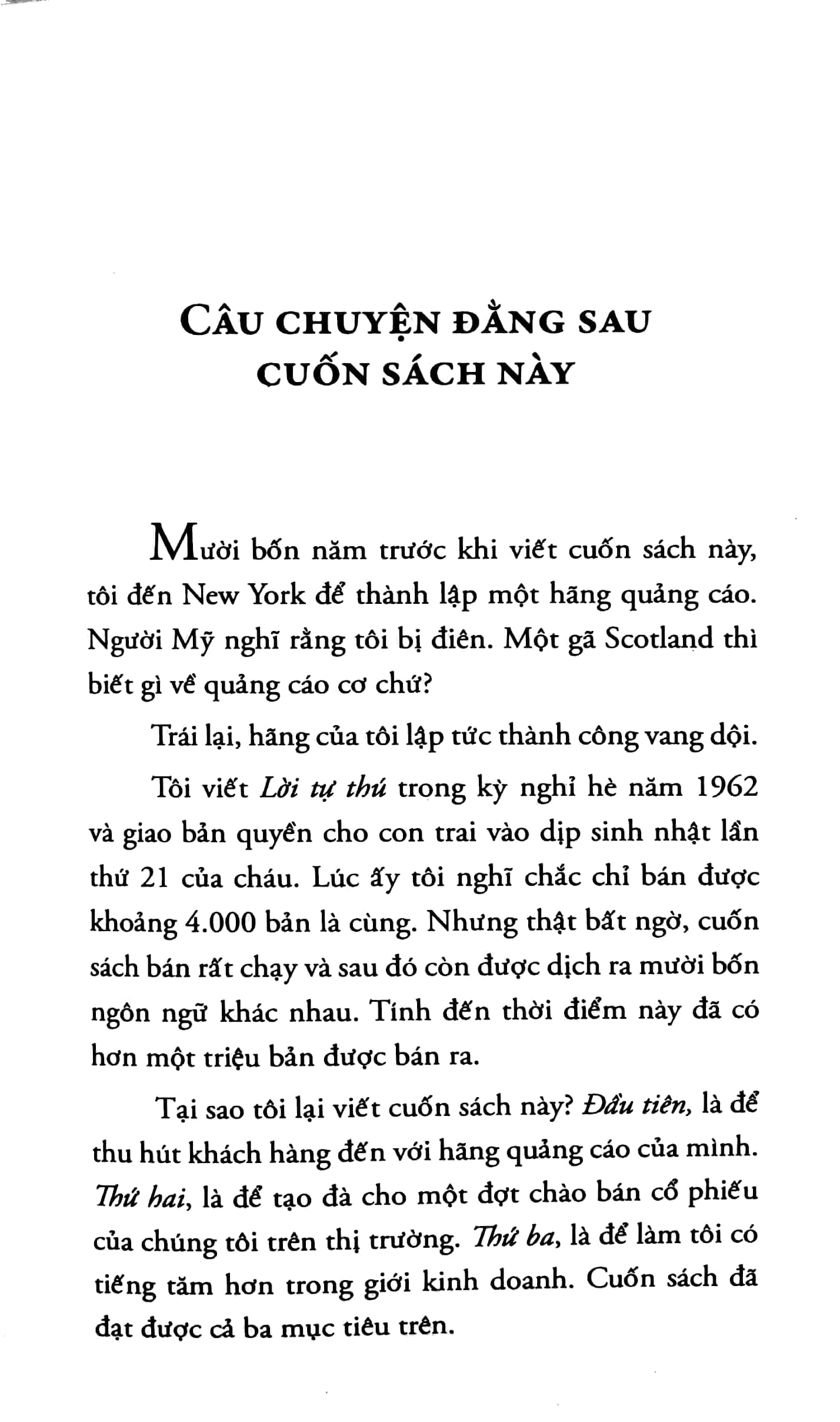 lời tự thú của một bậc thầy quảng cáo (tái bản 2017) - Ảnh 2