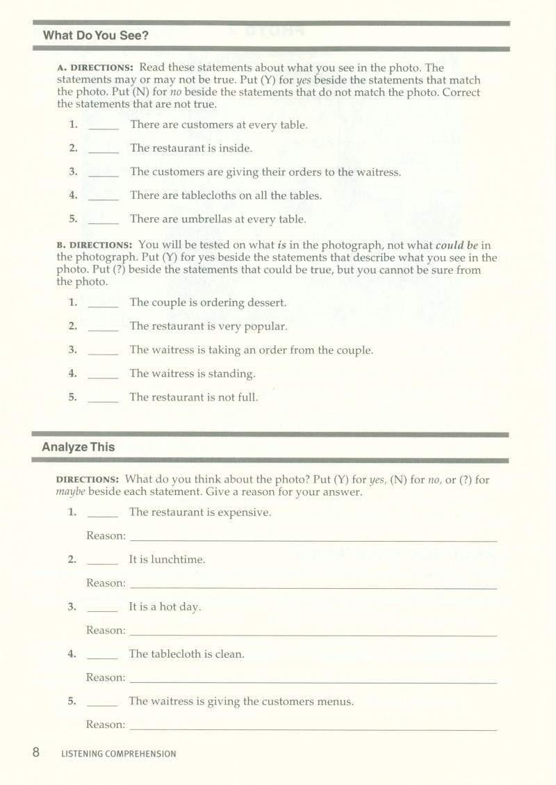longman preparation series for the toeic test: listening and reading (6th edition) student book with mp3 & answer key level intermediate - Ảnh 8