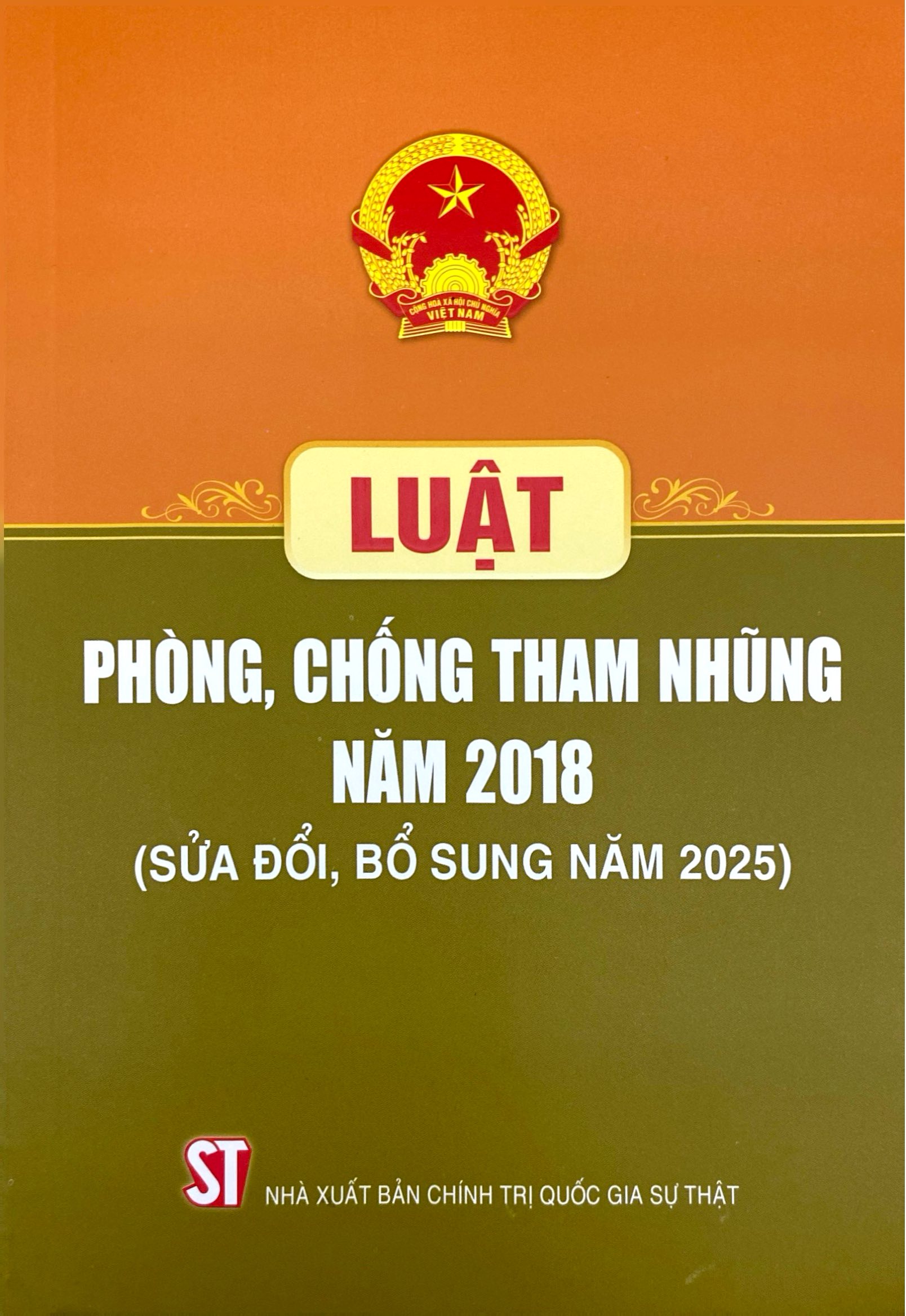 Luật Phòng, Chống Tham Nhũng Năm 2018 (Sửa Đổi, Bổ Sung Năm 2025) - Ảnh 2