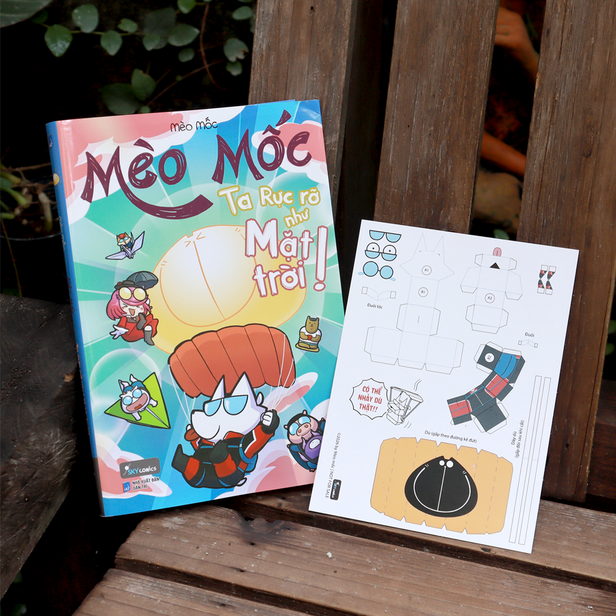 Mèo Mốc - Ta Rực Rỡ Như Mặt Trời! - Tặng Kèm Postcard Cắt Giấy - Ảnh 4