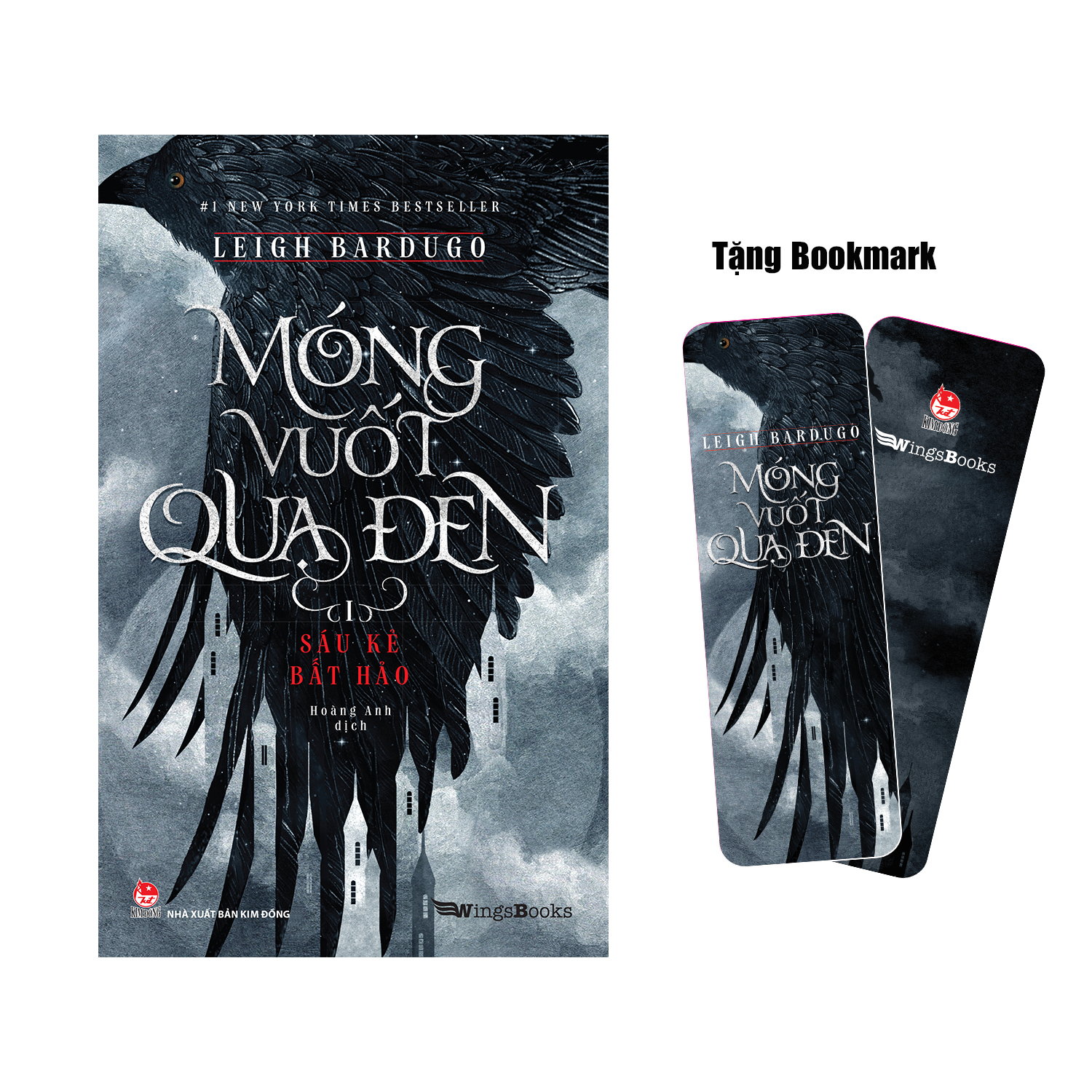 móng vuốt quạ đen - tập 1 - sáu kẻ bất hảo (tái bản 2024) - tặng kèm bookmark - Ảnh 2
