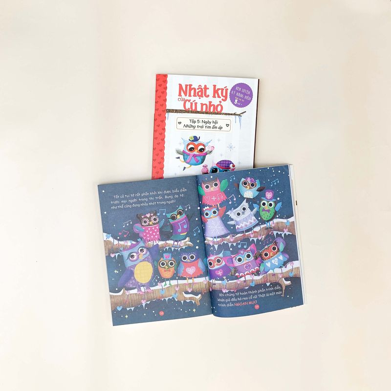 nhật ký của cú nhỏ (bộ 6 cuốn) - Ảnh 12