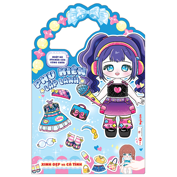 Nhật Ký Sticker Của Công Chúa - Phụ Kiện Lấp Lánh - Trang Phục Truyền Thống - Ảnh 6