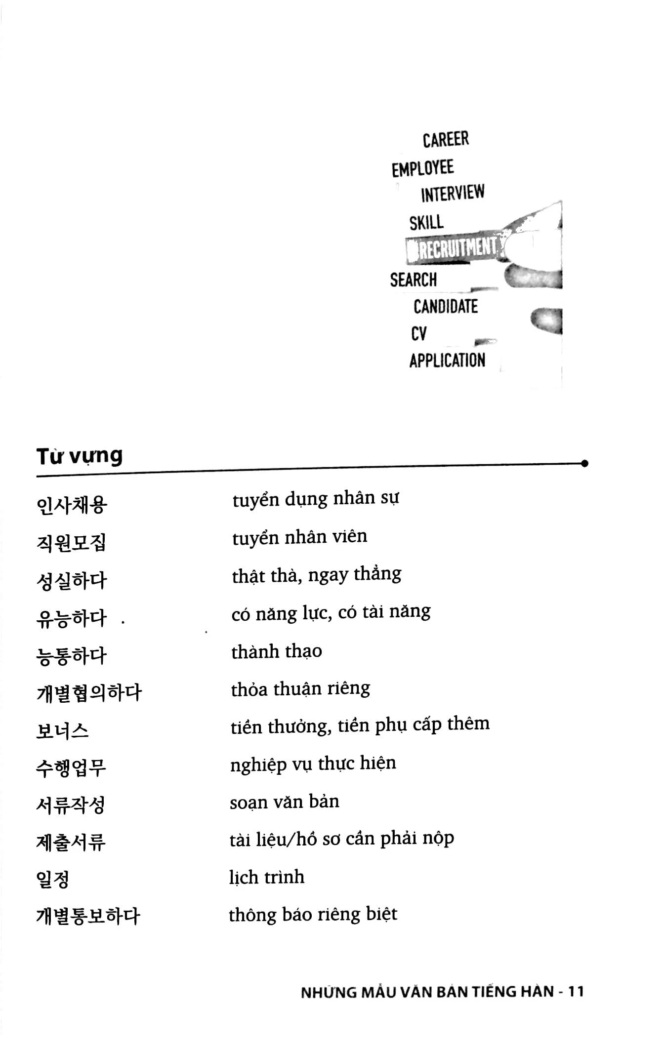 những mẫu văn bản tiếng hàn - Ảnh 8