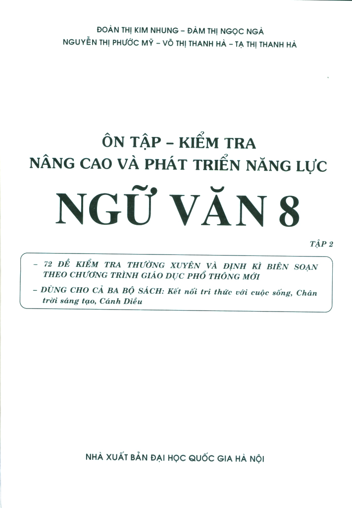ôn tập-kiểm tra nâng cao và phát triển năng lực ngữ văn 8 - tập 2 - Ảnh 3