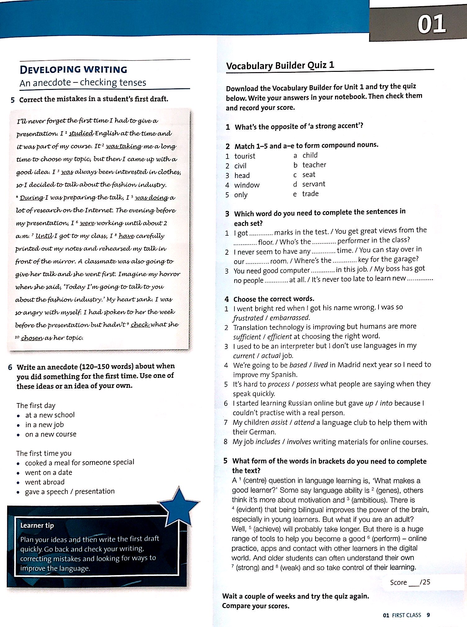 outcomes intermediate: workbook - Ảnh 10
