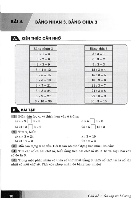 phát triển năng lực tự học toán 3 (biên soạn theo chương trình giao dục phổ thông mới) (tái bản 2023) - Ảnh 11
