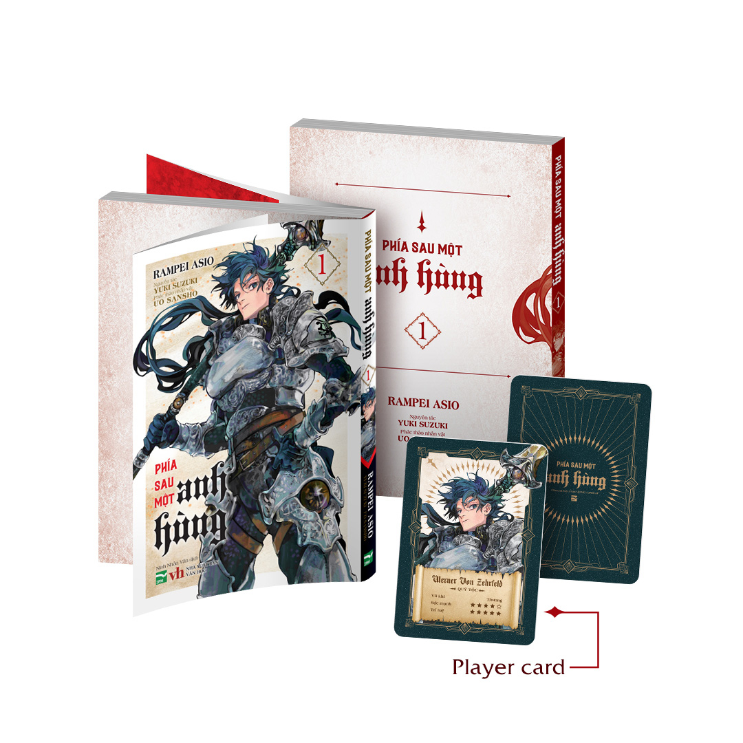 Phía Sau Một Anh Hùng - Tập 1 - Bản Sưu Tầm - Tặng Kèm 1 Bìa Áo Đặc Biệt + 1 APET Keyholder + 1 Player Card + 2 Standee PET + 1 Poster - Ảnh 4