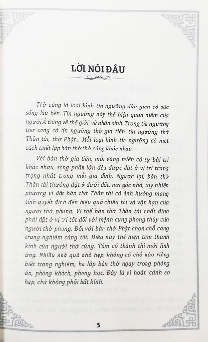 phương pháp đặt bàn thờ - thờ cúng của người việt - Ảnh 6