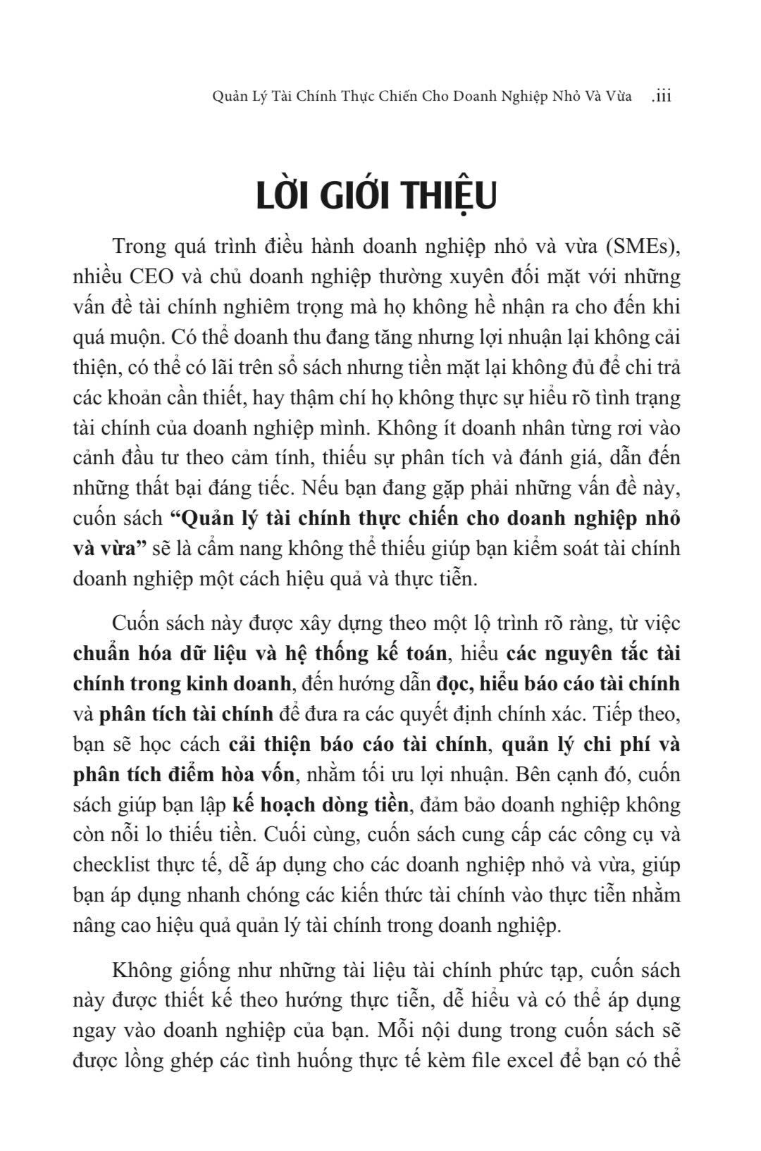 Quản Lý Tài Chính Thực Chiến Cho Doanh Nghiệp Nhỏ Và Vừa - Ảnh 3