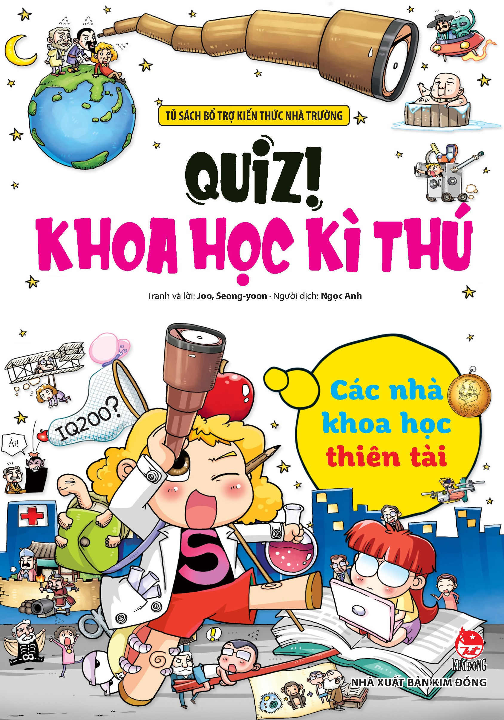 quiz! khoa học kì thú - các nhà khoa học thiên tài (tái bản 2024) - Ảnh 2
