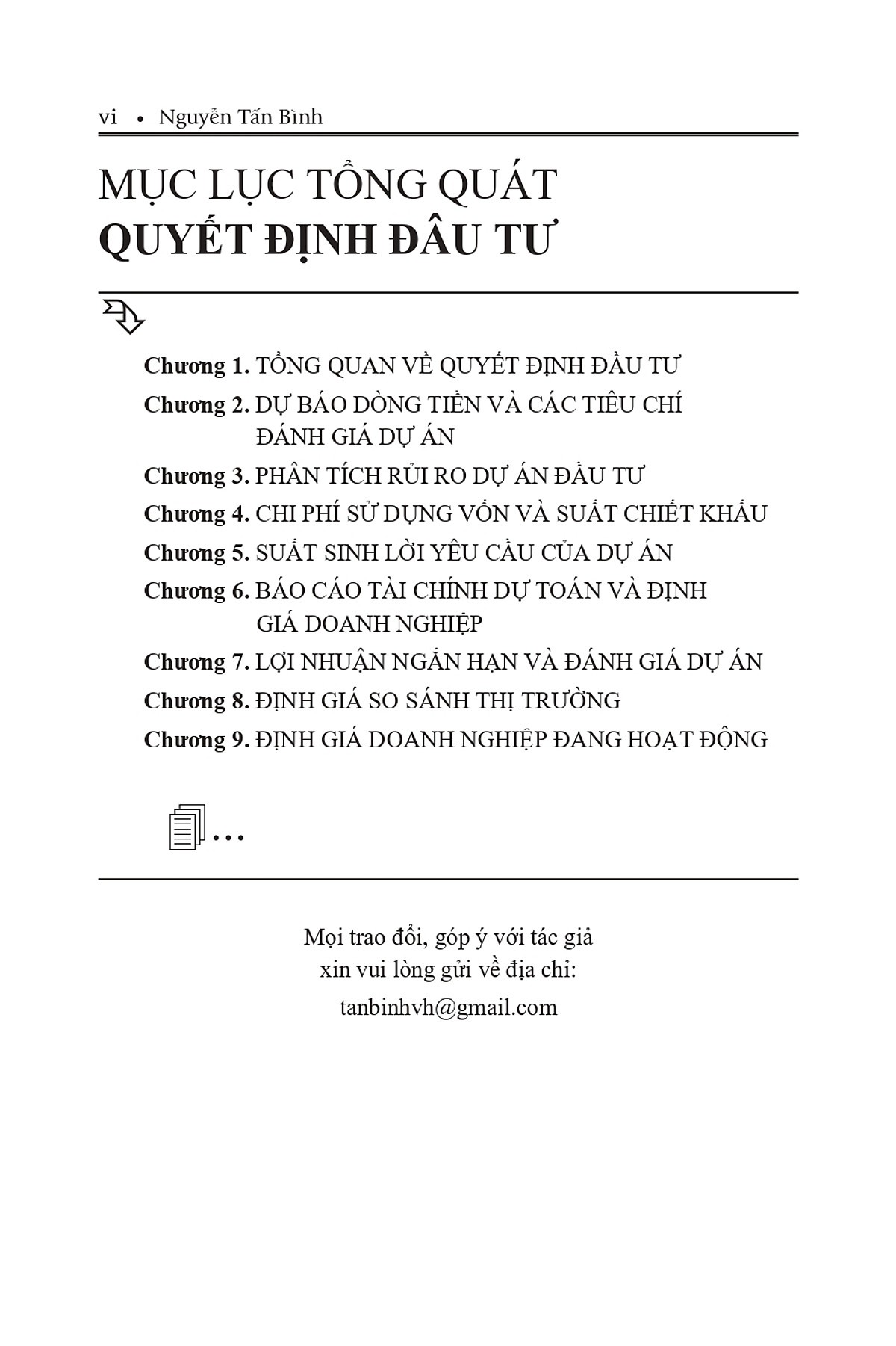 Quyết Định Đầu Tư - Thẩm Định Dự Án - Định Giá Doanh Nghiệp - Ảnh 4