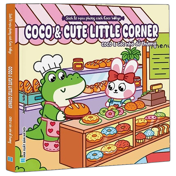Sách Tô Màu Phong Cách Coco Wikyo - Coco Và Fairy Tale World - Coco Và Thế Giới Cổ Tích - Ảnh 8