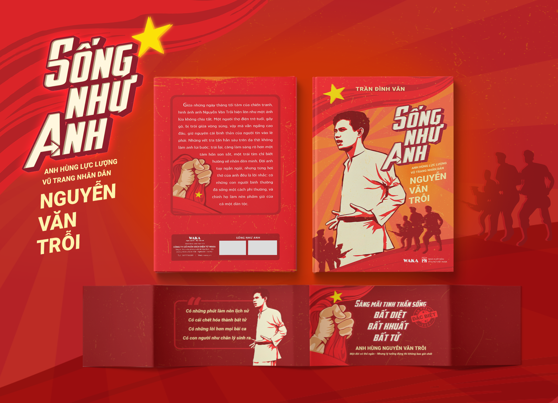 Sống Như Anh - Anh Hùng Lực Lượng Vũ Trang Nhân Dân Nguyễn Văn Trỗi - Tặng Kèm Đai Sách Kỷ Niệm + Bookmark + Bộ Tem Anh Nguyễn Văn Trỗi Độc Quyền - Ảnh 6