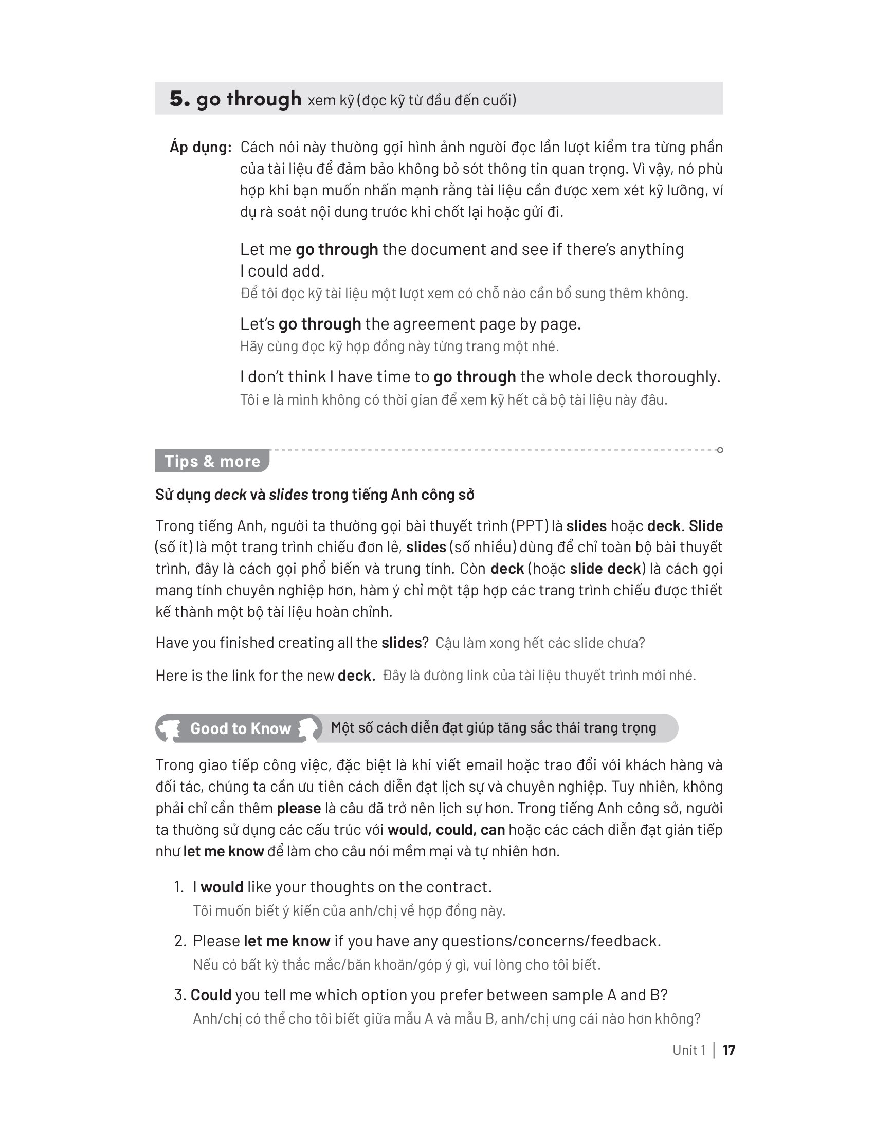 Sống Sót Nơi Công Sở - Effective English For Business Communication - Tiếng Anh Giao Tiếp Cho Dân Văn Phòng - Ảnh 14