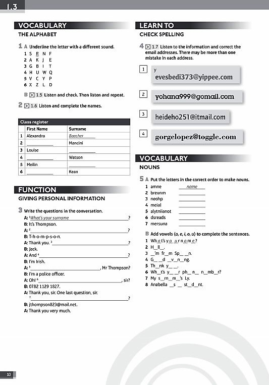 speakout starter 2nd edition workbook with key - Ảnh 5