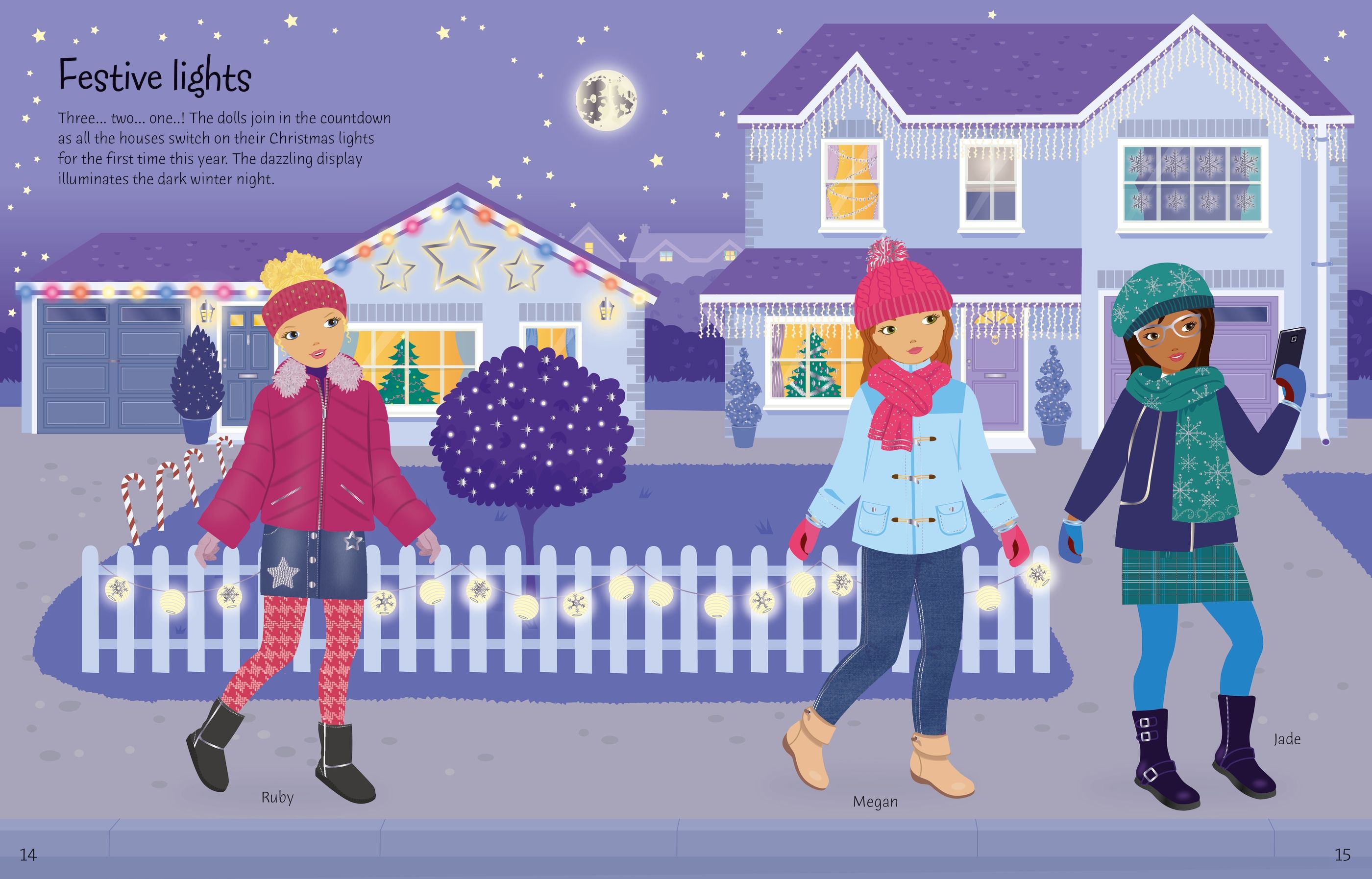 sticker dolly dressing winter wonderland - Ảnh 6