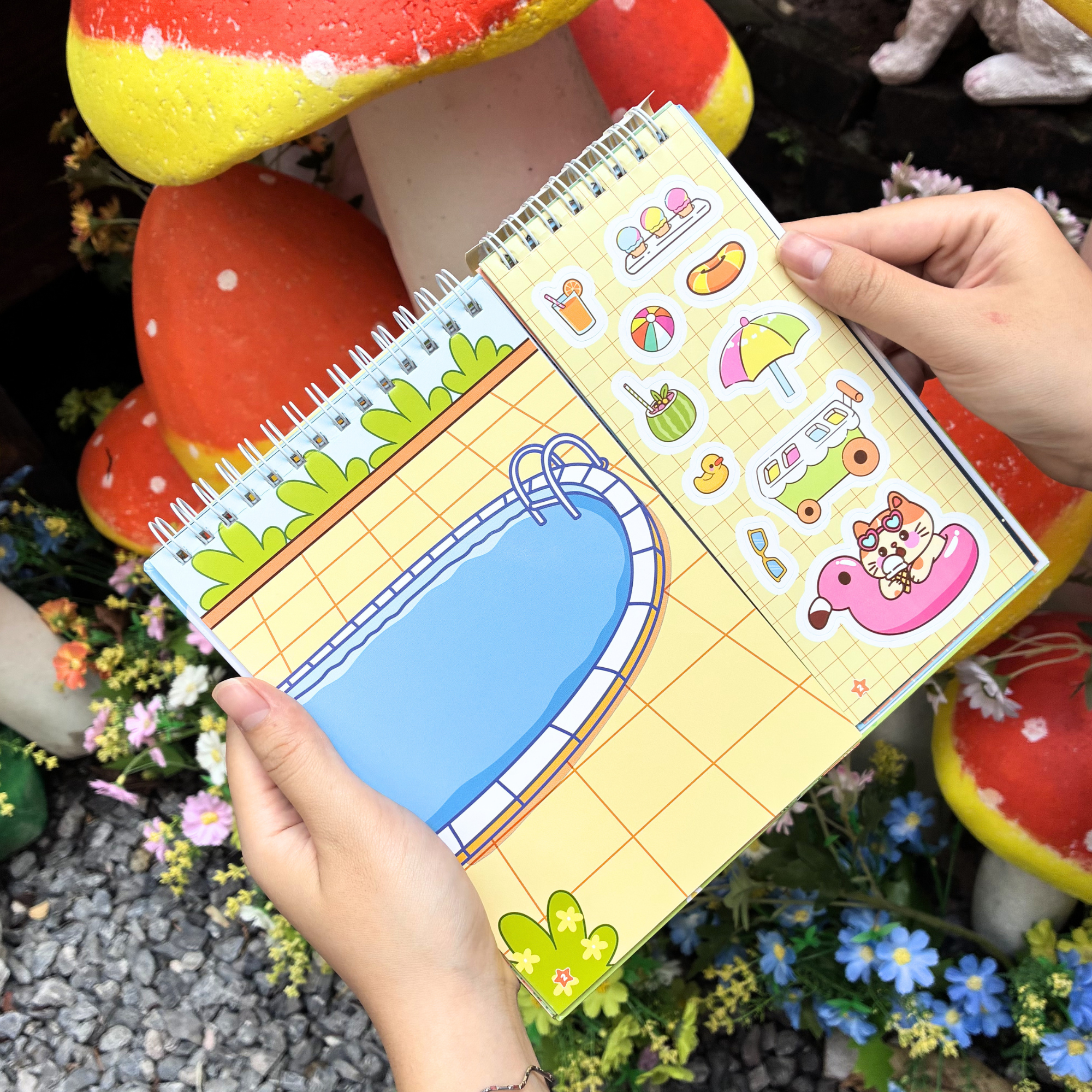 Sticker Nhiệm Màu - Một Vòng Siêu Thị Cùng Thỏ Trắng - Ảnh 10