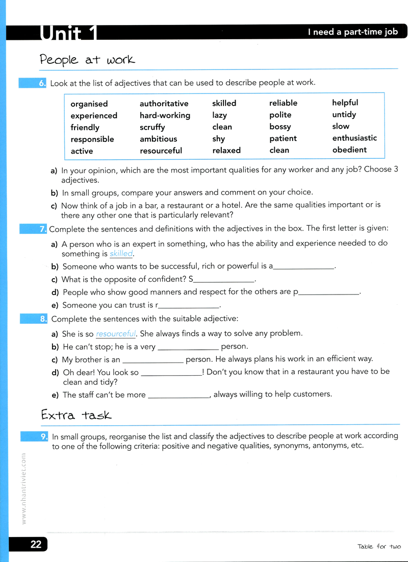 table for two - english for restaurant (+cd) - Ảnh 13