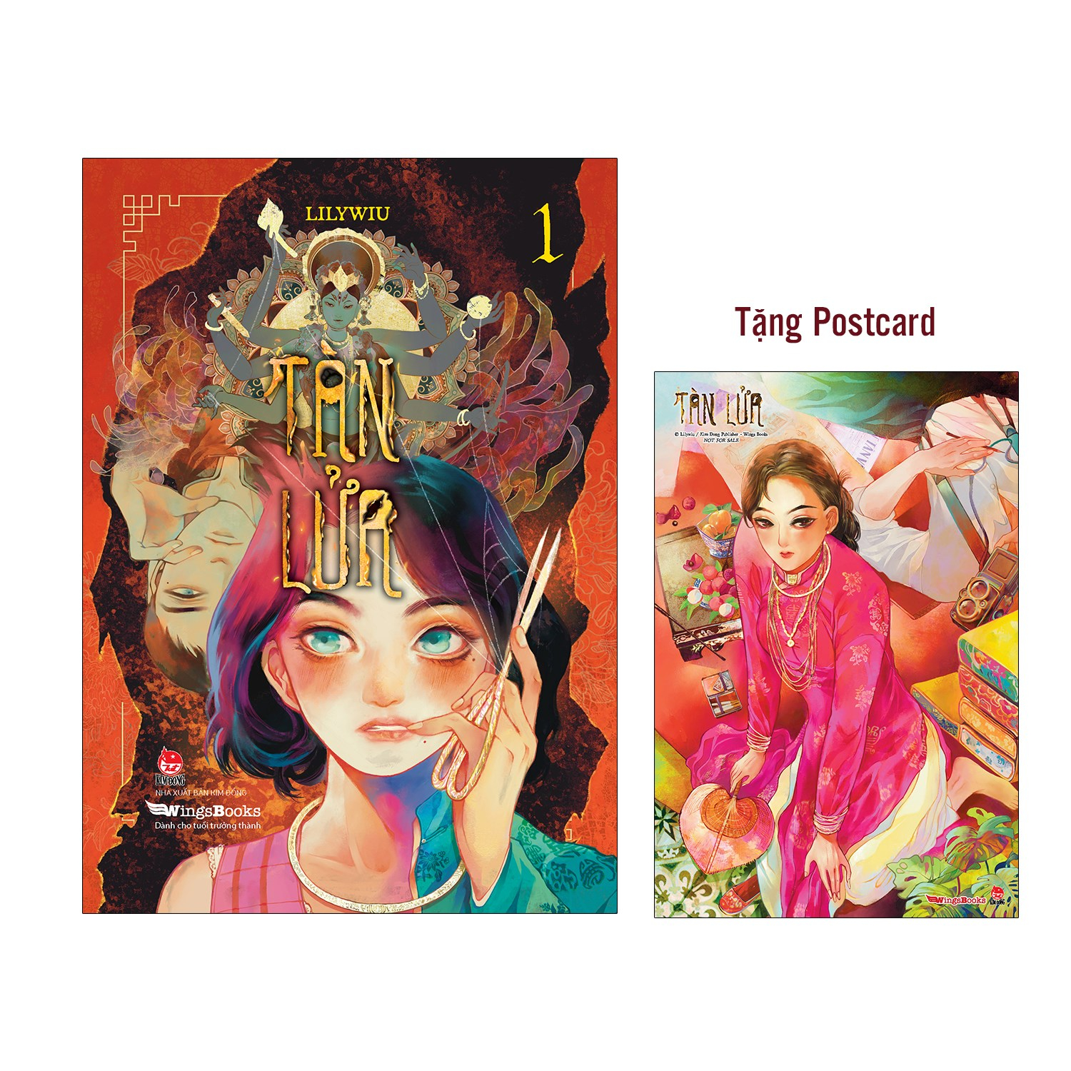 tàn lửa - tập 1 - tặng kèm postcard - Ảnh 2