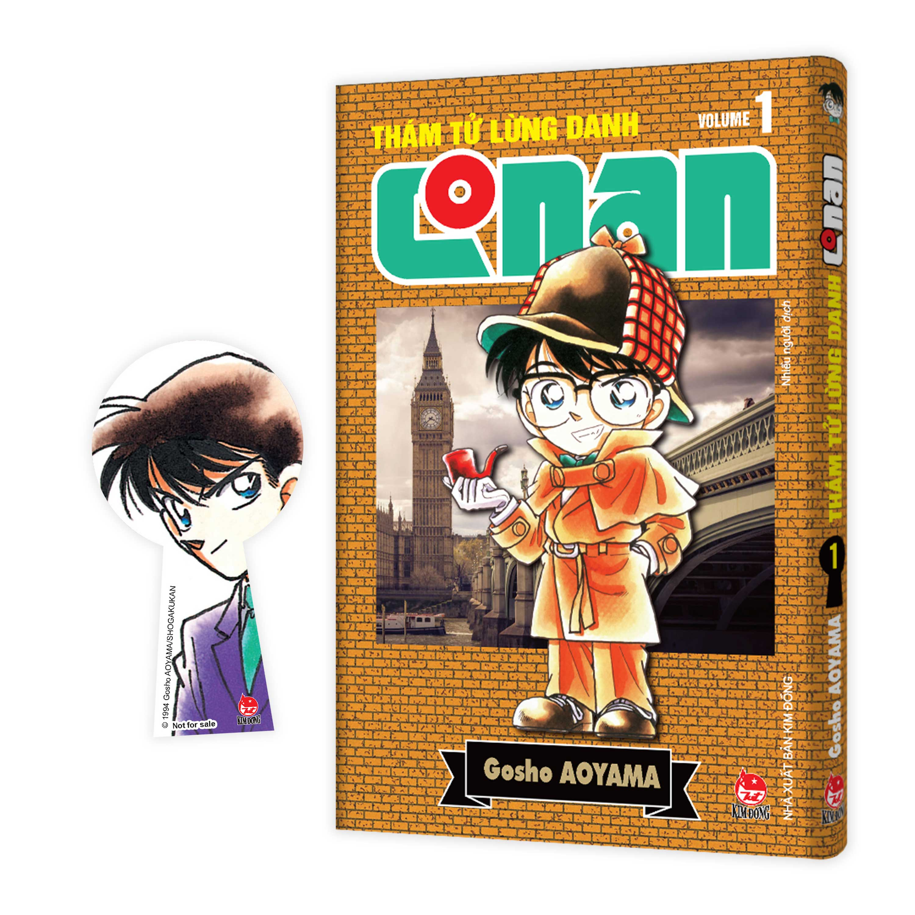 thám tử lừng danh conan - tập 1 - bản nâng cấp - tặng kèm bookmark - Ảnh 2